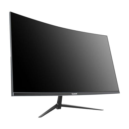Rehisk 27'' 2K QHD 165Hz Curved Gaming Monitor - 2560P, 1Ms IPS Panel, Adaptivesync, Ultra-Thin Bezel, Tilt Adjustable