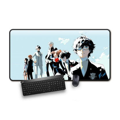 Extra Large Anime Gaming Mousepad - JRPG, Anime Mat with Anti-Slip Rubber Base, Gaming Deskmat