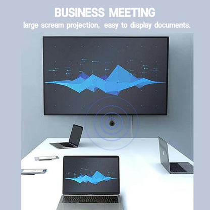 Wireless Screen Projector HD TV Monitor Portable Mobile Phone Connection TV Monitor HD Wireless 5G 4K Horizontal and Vertical Screen Connector Wireless HDMI Display Dongle Adapter Digital Products Smartphone