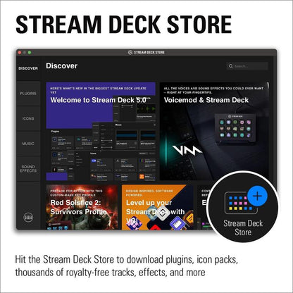 Elgato Stream Deck MK.2 Studio Controller with 15 Macro Keys, Trigger Actions in Apps, Works with Mac & PC, Ideal for OBS, Twitch, Youtube & More
