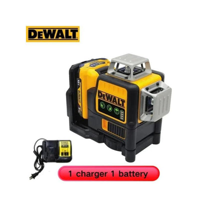DEWALT Laser Level DW089LG Self Levelling 12 Line 3 X 360 Degrees Green Beam 12V MAX Li-Ion Battery Lasers Laser Level