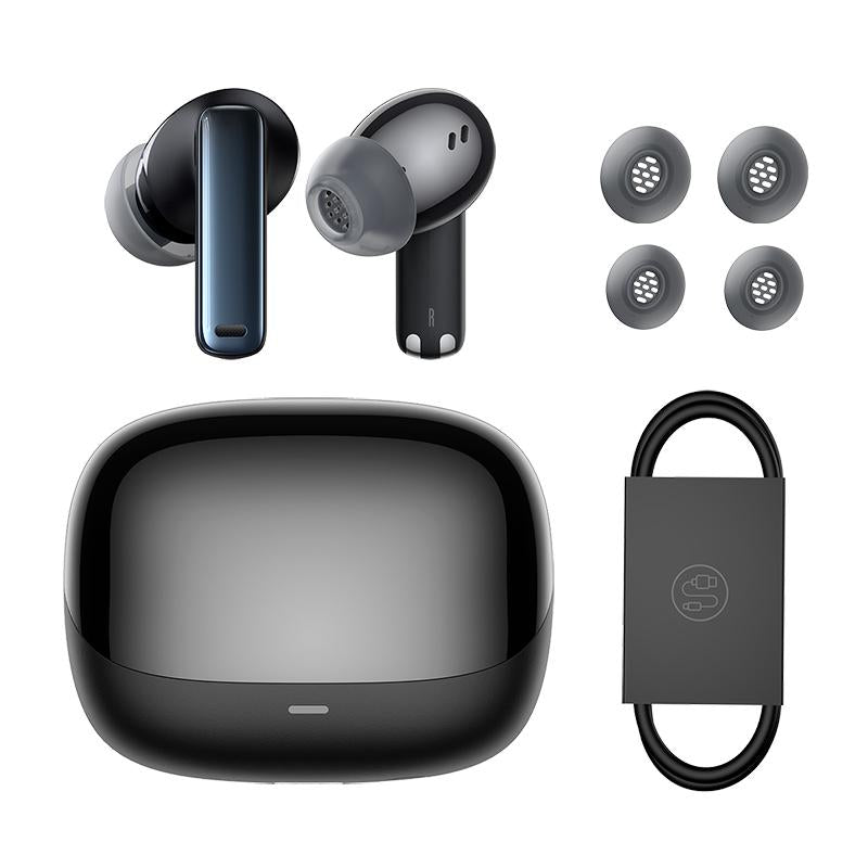 [48Db Immersive] Baseus M2S True Wireless Earbuds with ANC Noise Cancellation 48Db