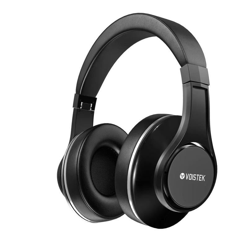 Bluetooth Headphones over Ear, 40H Playtime & 3D Music Modes, Wireless Headset with Mic, Hifi Stereo, Foldable & Lightweight, Deep Bass for Home, Office, Cellphone, PC, Etc.