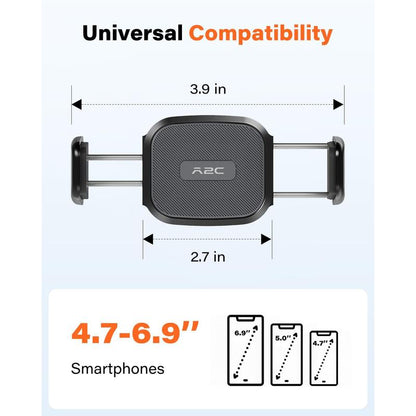 Flexible Phone Holder for Treadmill, Spin Bike, Stroller, Shopping Cart, Desk, Portable Gooseneck 16.5” Long Arm Phone Mount for 4.7”-6.9" Smartphones