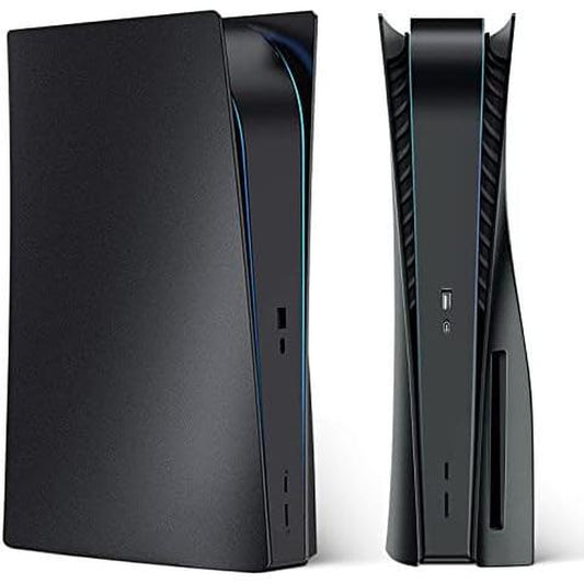 PS 5 Disc Edition Matte Black Plate Cover Shell Case for Play Station 5 Console