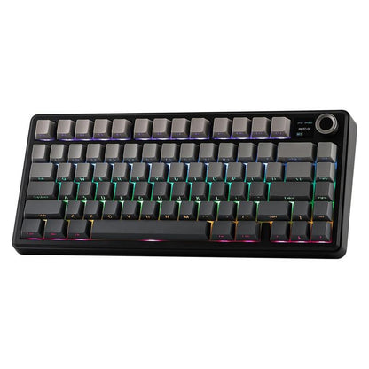 Aula F75 MAX Gasket-Mounted Hot- Swappable Wireless Mechanical Keyboard with TFT Screen and Knob, Gift for Friend, Gaming Accessories